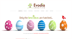 Desktop Screenshot of evodiacreative.com